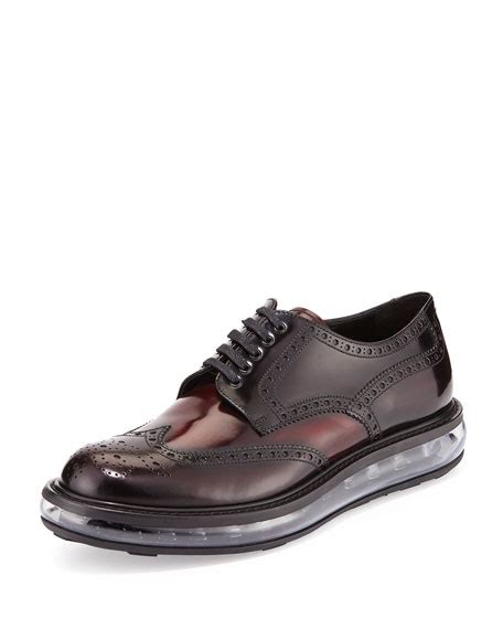 prada levitate wingtip shoes